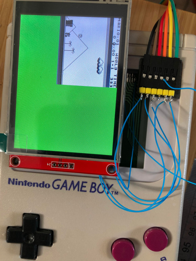 gameboy with tft